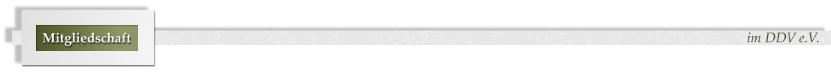 im DDV e.V. Mitgliedschaft