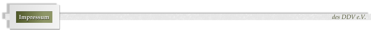des DDV e.V. Impressum