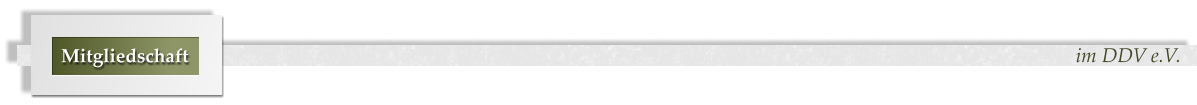 im DDV e.V. Mitgliedschaft
